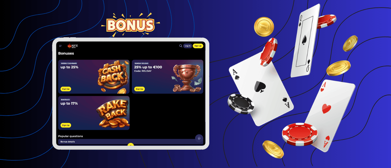 Nyxbets Bonus